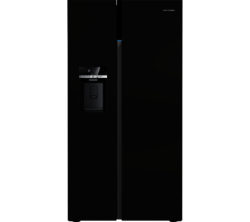 GRUNDIG GSBS16312B American-Style Fridge Freezer - Black